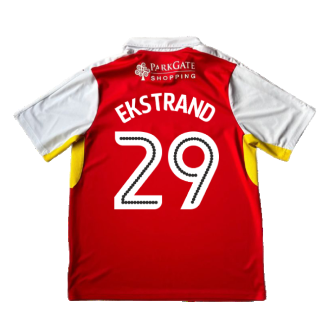 Rotherham 2016-17 Home Shirt ((Good) XL) (Ekstrand 29)-Vantage Point Soccer