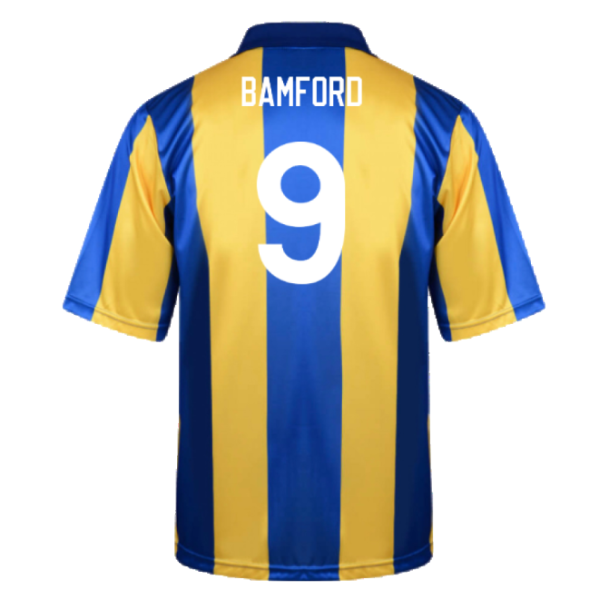 Leeds United 1993-1994 Away Shirt (XL) (Very Good) (Bamford 9)-Vantage Point Soccer
