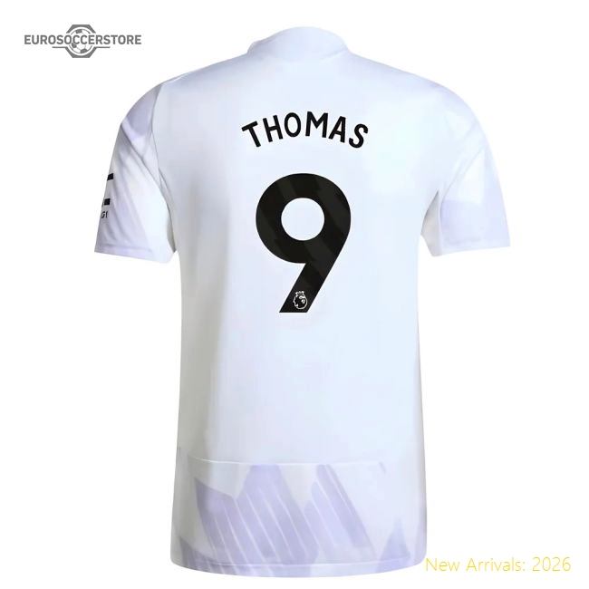 2025-2026 Man Utd Authentic Away Shirt (Thomas 9)-Vantage Point Soccer