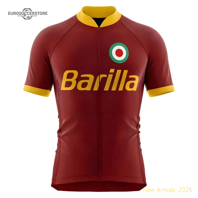 Roma 1991 Concept Cycling Jersey - Baby-Vantage Point Soccer