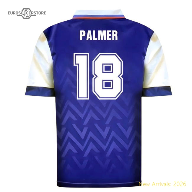 1992-1994 Ipswich Town Umbro Retro Shirt (Palmer 18)-Vantage Point Soccer