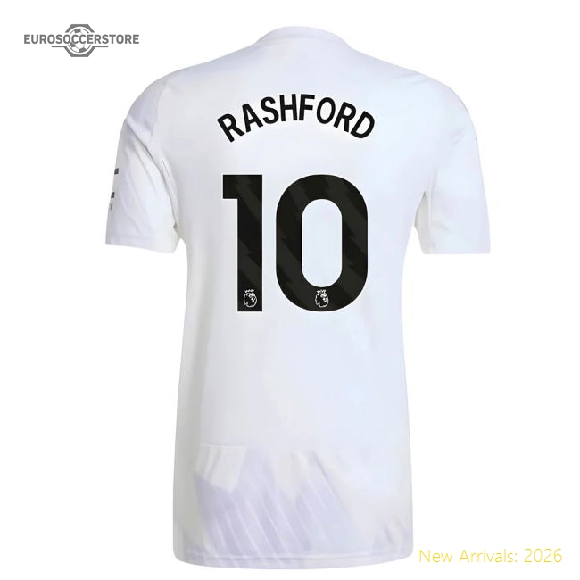 2025-2026 Man Utd Away Shirt (Rashford 10)-Vantage Point Soccer