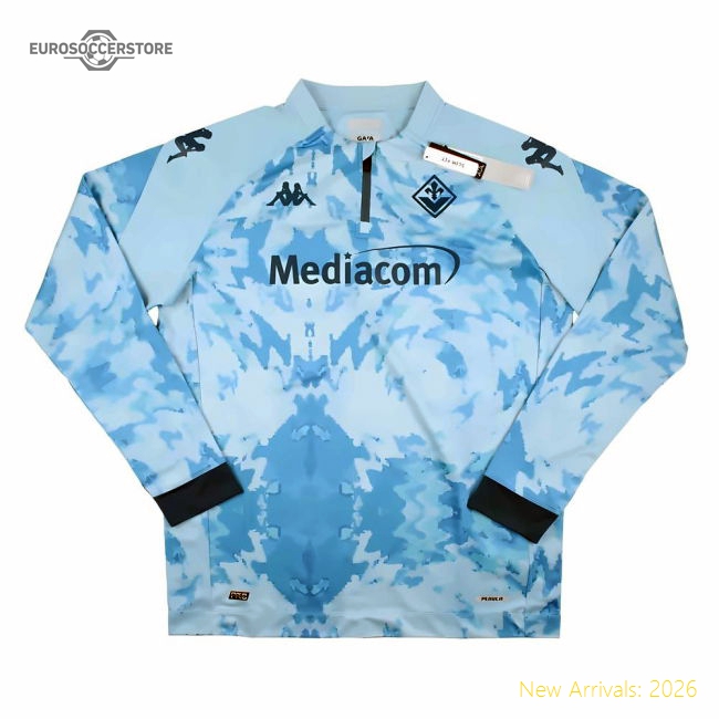 2023-2024 Fiorentina Pre-Match Training Top (Blue)-Vantage Point Soccer