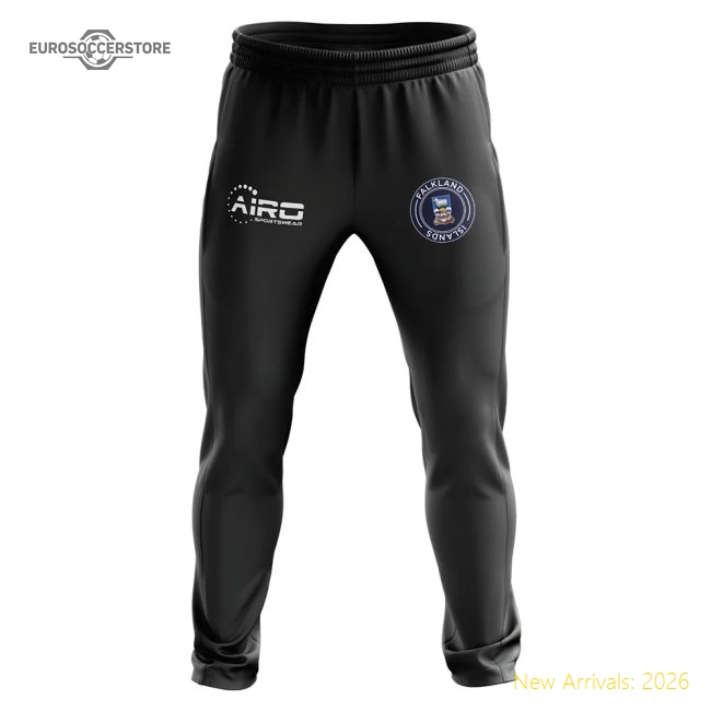 Falkland Islands Concept Football Training Pants (Black)-Vantage Point Soccer