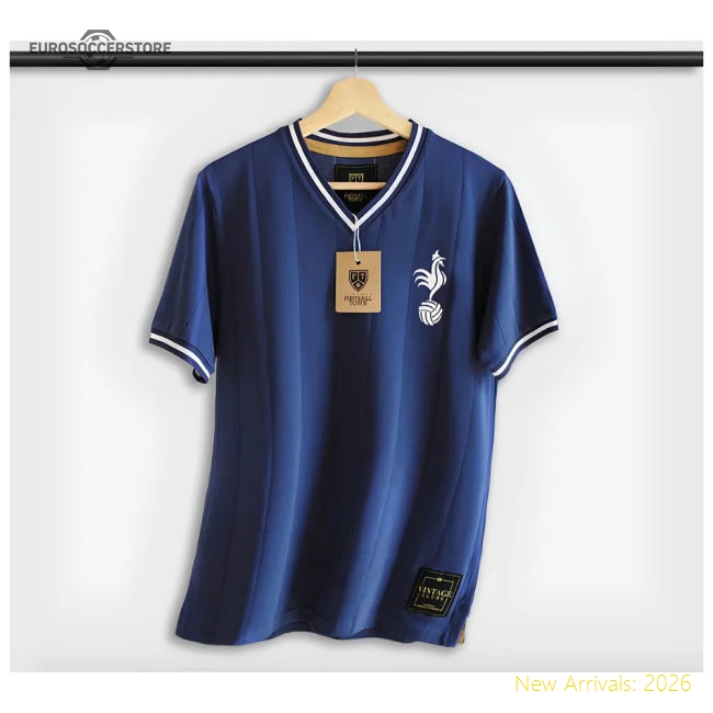 Tottenham The Cockerel Away Retro Football Shirt-Vantage Point Soccer