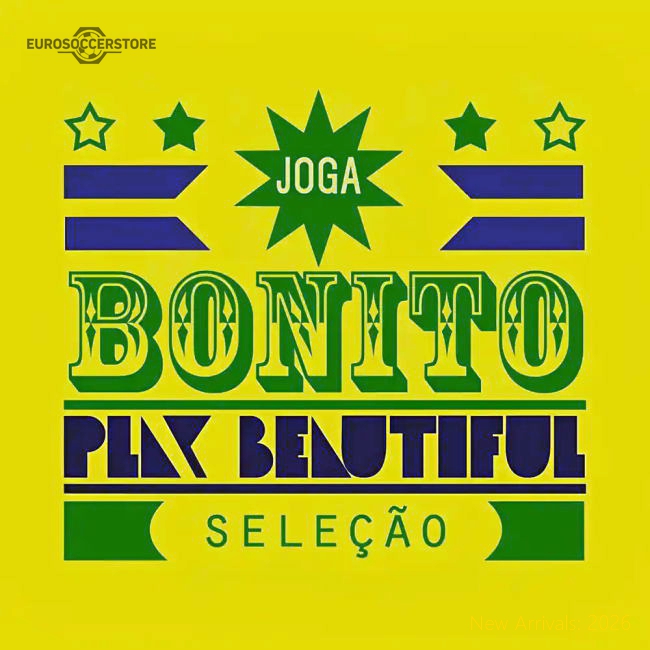 Brazil Joga Bonito T-Shirt (Yellow)-Vantage Point Soccer