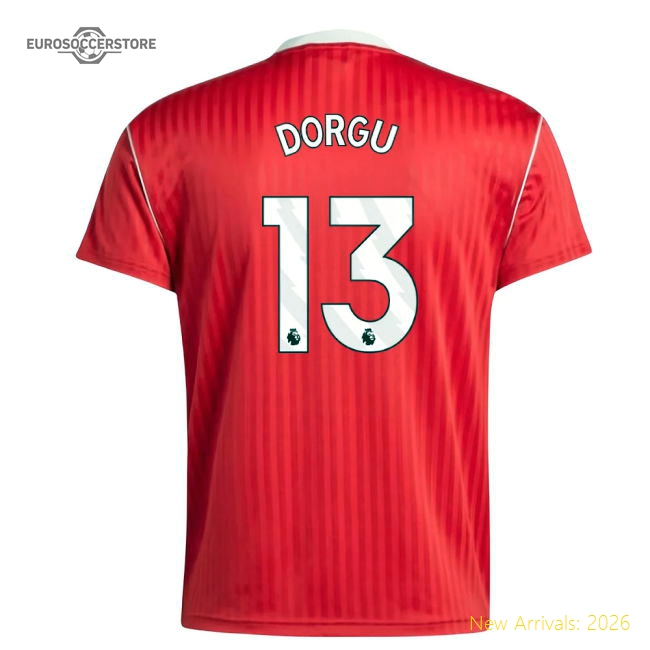 Manchester United Terrace Icons Shirt (Red) (Dorgu 13)-Vantage Point Soccer