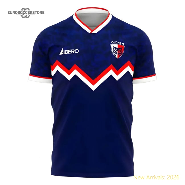 Oldham 2025-2026 Home Concept Football Kit (Libero)-Vantage Point Soccer