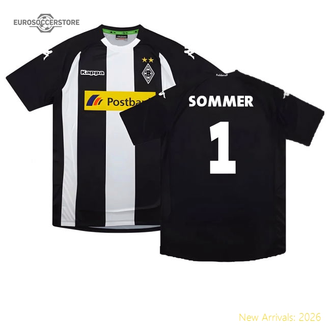 Borussia Monchengladbach 2017-18 Third Shirt ((Very Good) XL) (Sommer 1)-Vantage Point Soccer