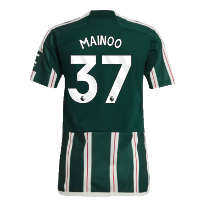 2023-2024 Man Utd Away Shirt (Mainoo 37)-Vantage Point Soccer