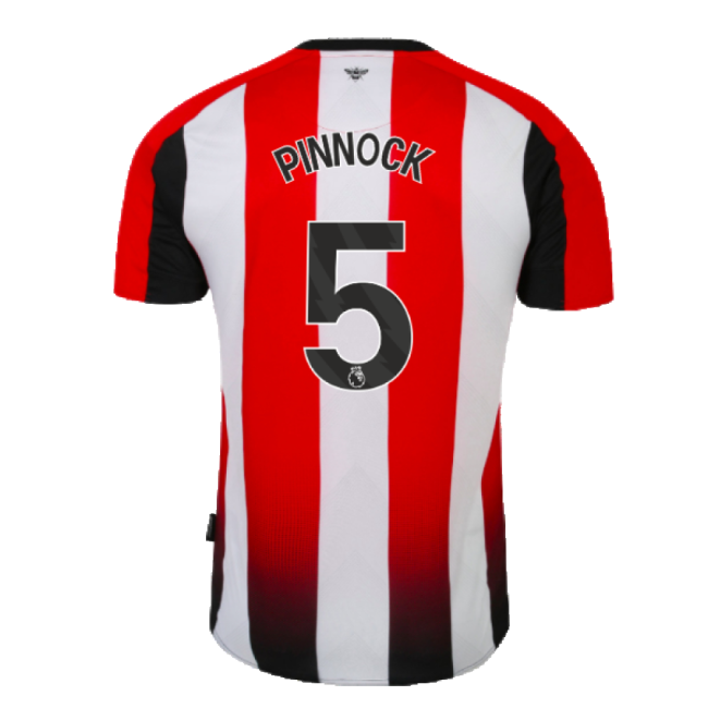 2023-2024 Brentford Home Shirt (Pinnock 5)-Vantage Point Soccer