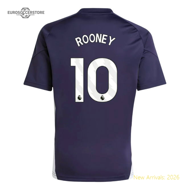2025-2026 Man Utd Training Jersey (Aurora Plum) - Kids (Rooney 10)-Vantage Point Soccer