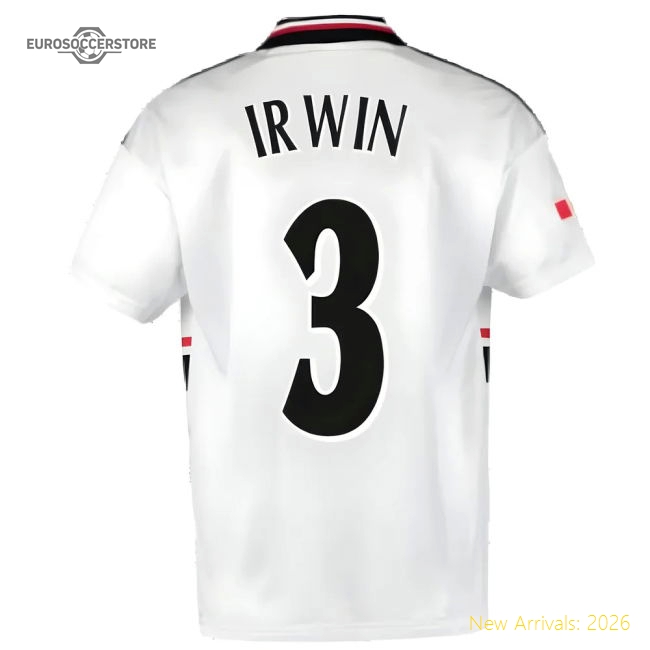 1999 Manchester United Away Football Shirt (IRWIN 3)-Vantage Point Soccer