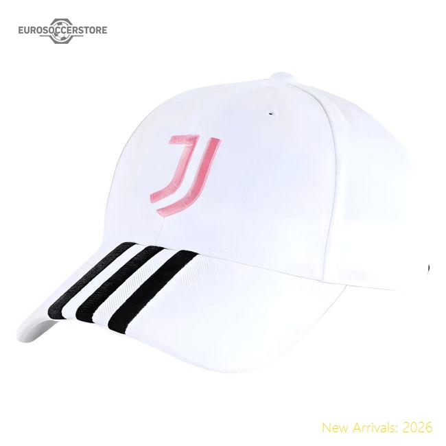 2025-2026 Juventus Baseball Cap (White)-Vantage Point Soccer
