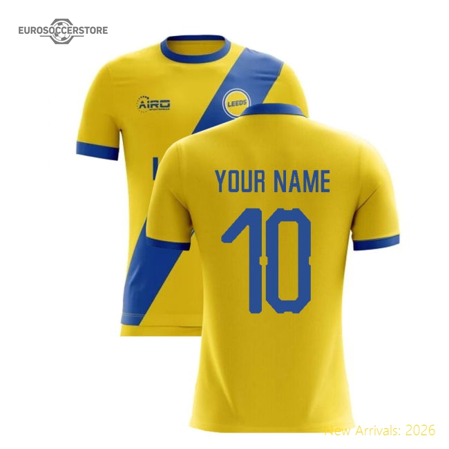 2025-2026 Leeds Away Concept Football Shirt (Your Name)-Vantage Point Soccer