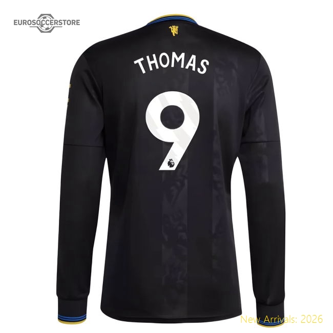 2025-2026 Man Utd Long Sleeve Third Shirt (Thomas 9)-Vantage Point Soccer