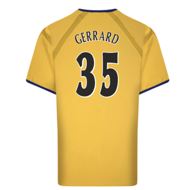 Everton 2003 Anniversary Retro Away Shirt (Gerrard 35)-Vantage Point Soccer