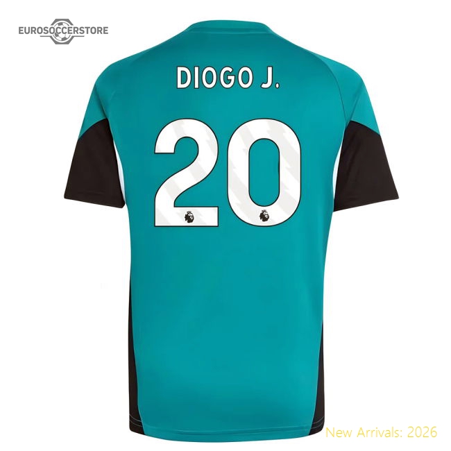 2025-2026 Liverpool EU Training Jersey (Green) - Kids (Diogo J. 20)-Vantage Point Soccer