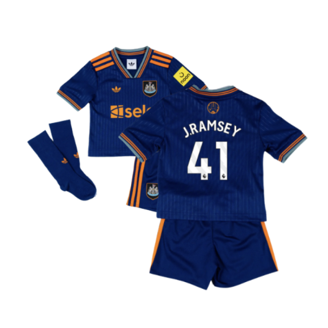 2025-2026 Newcastle Third Mini Kit (J.Ramsey 41)-Vantage Point Soccer