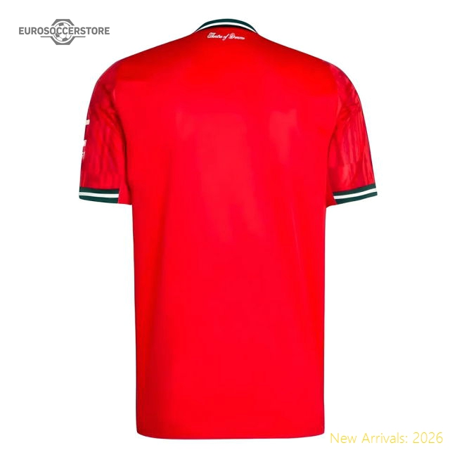 2025-2026 Man Utd Home Shirt-Vantage Point Soccer