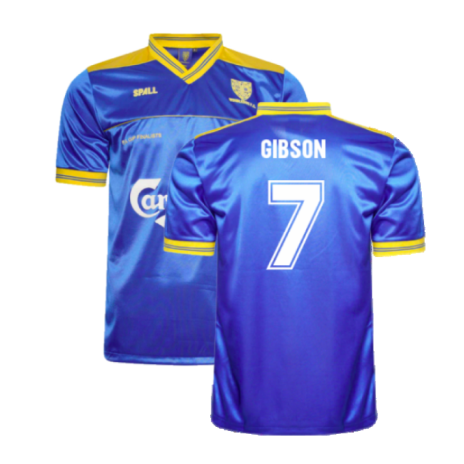 Wimbledon 1988 FA Cup Final Reissue Shirt (Gibson 7)-Vantage Point Soccer
