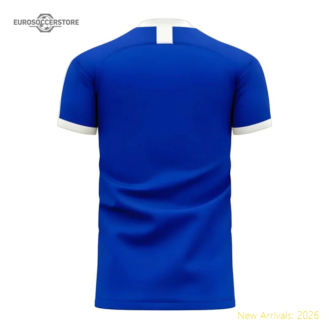 El Salvador 2025-2026 Home Concept Football Kit (Libero) - Baby-Vantage Point Soccer