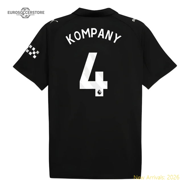2025-2026 Man City Away Shirt (Kompany 4)-Vantage Point Soccer