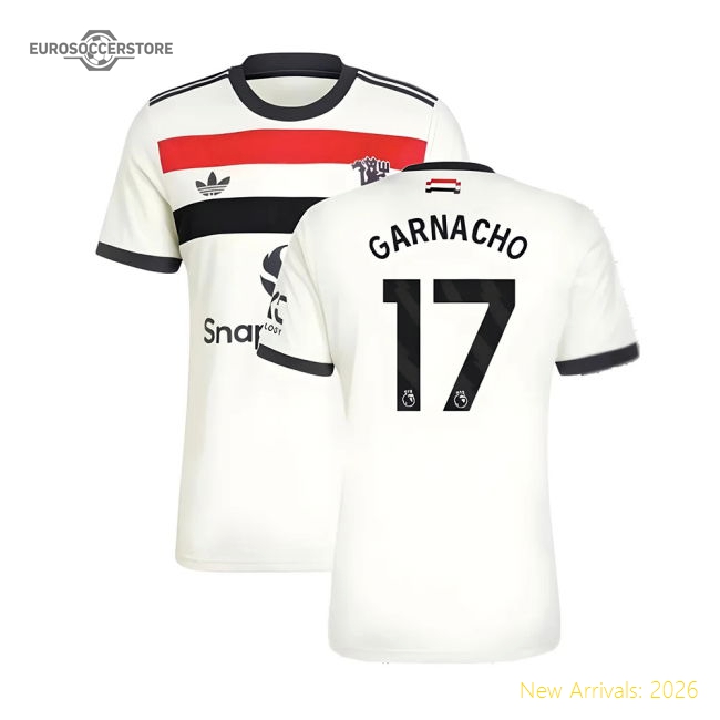 2024-2025 Man Utd Third Shirt (Garnacho 17)-Vantage Point Soccer