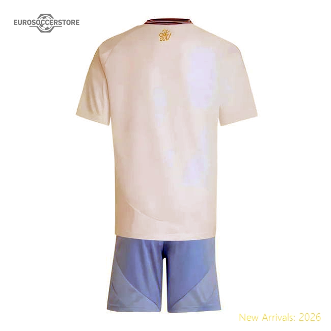 2024-2025 Aston Villa Away Mini Kit-Vantage Point Soccer