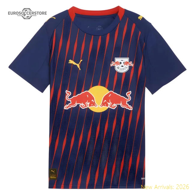 2025-2026 Red Bull Leipzig Away Shirt (Kids)-Vantage Point Soccer