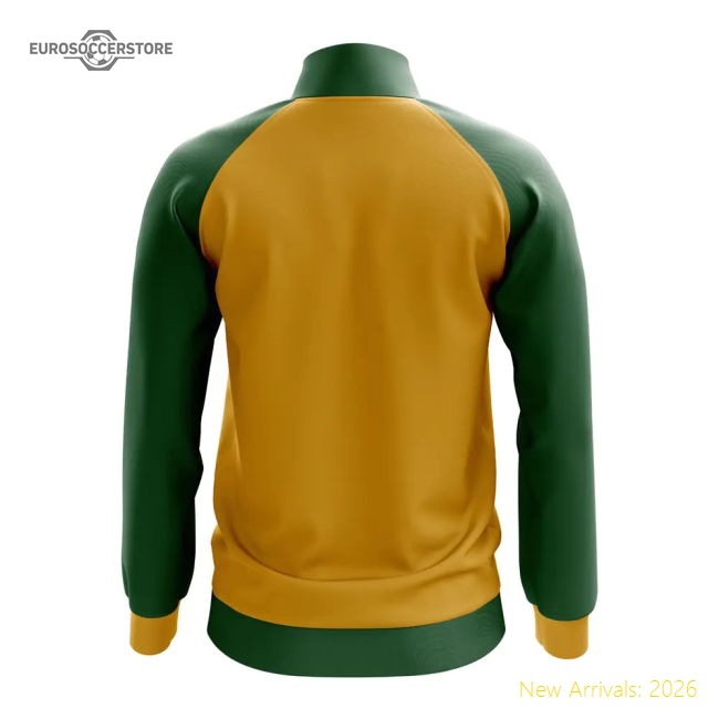 Lithuania Concept Football Track Jacket (Yellow)-Vantage Point Soccer