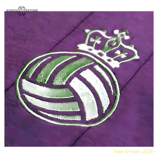 Madrid La Corona Purple Retro Football Shirt-Vantage Point Soccer