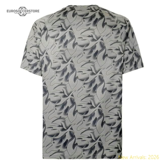 2025-2026 AC Milan Warm Up Jersey (Smokey Gray) (Pulisic 11)-Vantage Point Soccer