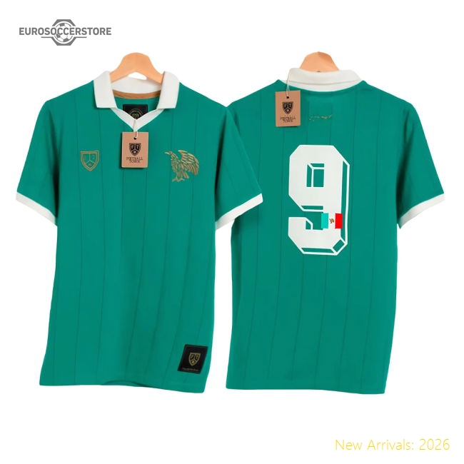 Mexico Tribute Hugo Sanchez Football Shirt-Vantage Point Soccer
