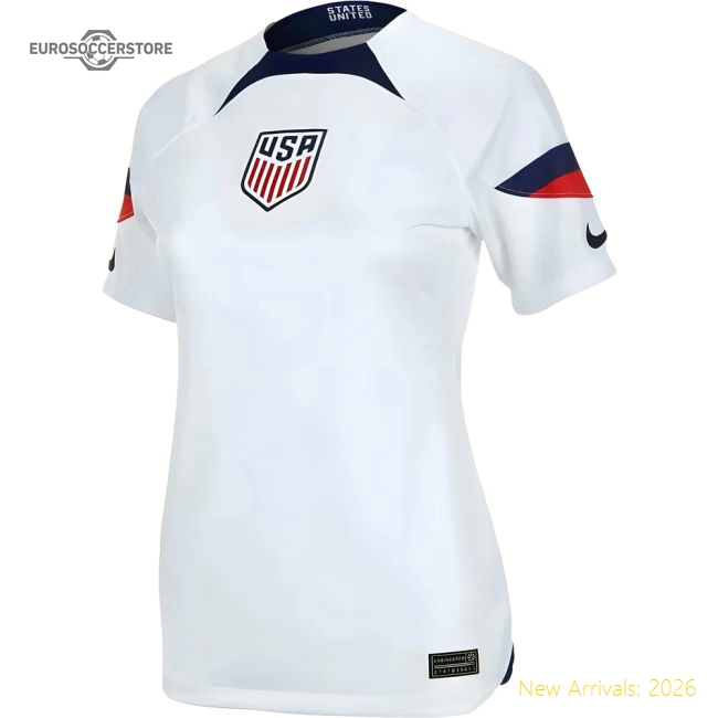 2022-2023 USA Home Shirt (Ladies)-Vantage Point Soccer