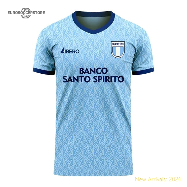 Lazio 1990s Home Retro Concept Kit (Libero)-Vantage Point Soccer