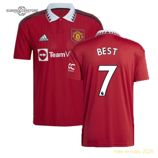 2022-2023 Man Utd Home Shirt (BEST 7)-Vantage Point Soccer