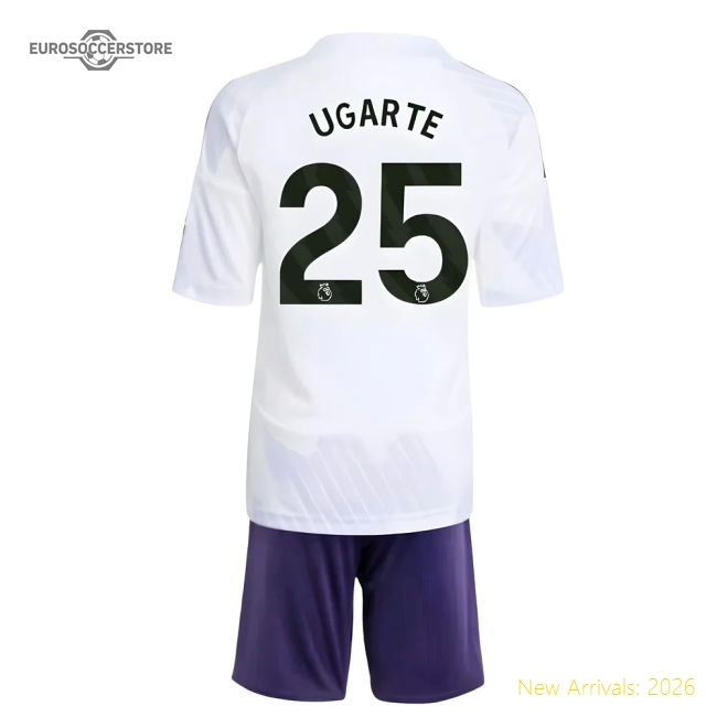 2025-2026 Man Utd Away Mini Kit (Ugarte 25)-Vantage Point Soccer