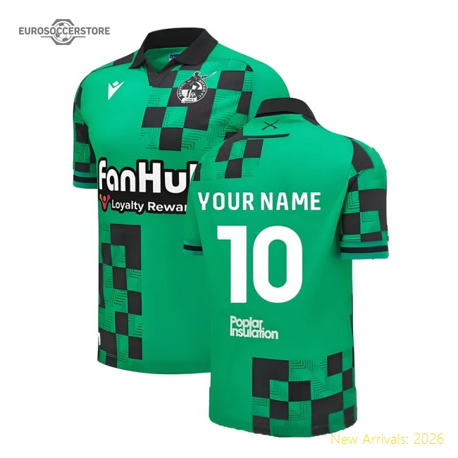 2024-2025 Bristol Rovers Away Shirt (Your Name)-Vantage Point Soccer