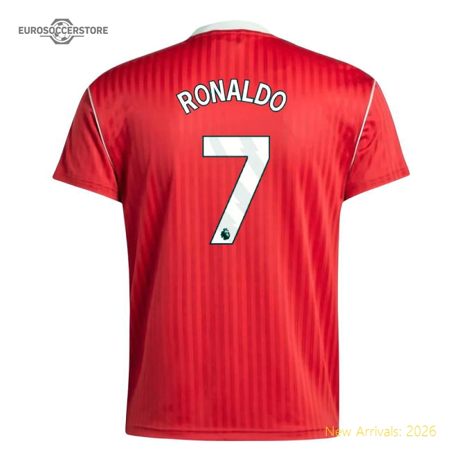 Manchester United Terrace Icons Shirt (Red) (Ronaldo 7)-Vantage Point Soccer