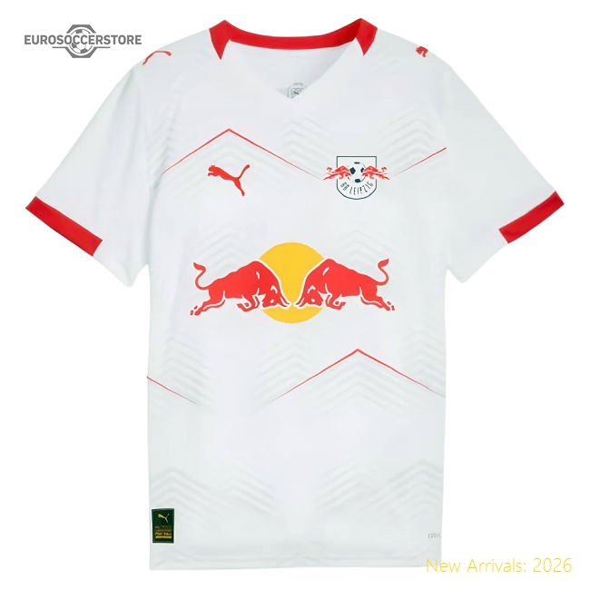 2025-2026 Red Bull Leipzig Home Shirt (Kids)-Vantage Point Soccer