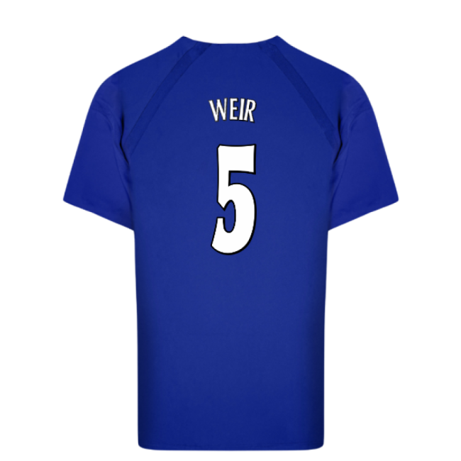 Everton 2003 Anniversary Retro Home Shirt (Weir 5)-Vantage Point Soccer