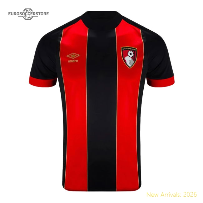 2024-2025 Bournemouth Home Shirt (Your Name)-Vantage Point Soccer