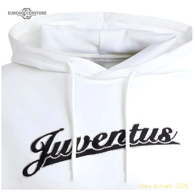 2025-2026 Juventus US Hoody (White)-Vantage Point Soccer