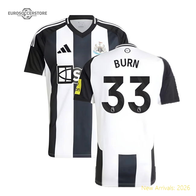 2024-2025 Newcastle Home Shirt (Burn 33)-Vantage Point Soccer