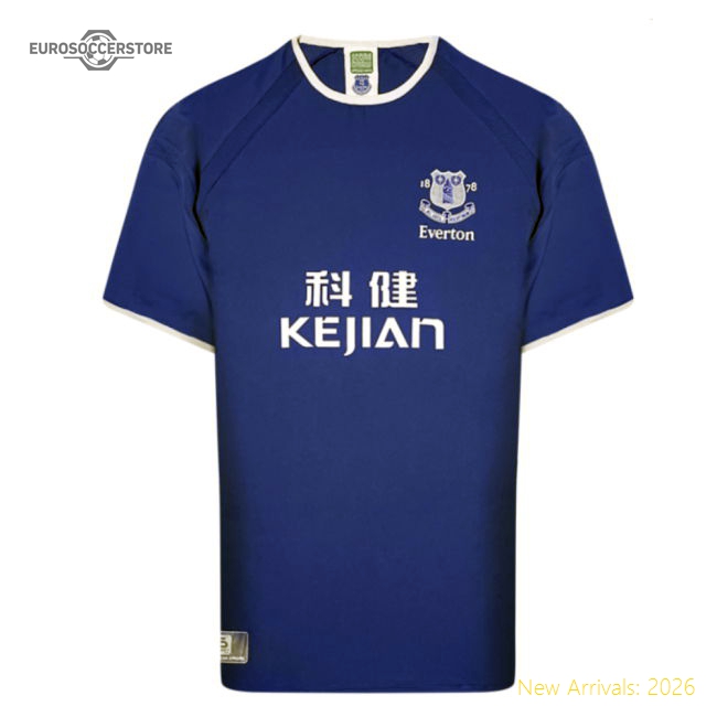 Everton 2003 Anniversary Retro Home Shirt-Vantage Point Soccer