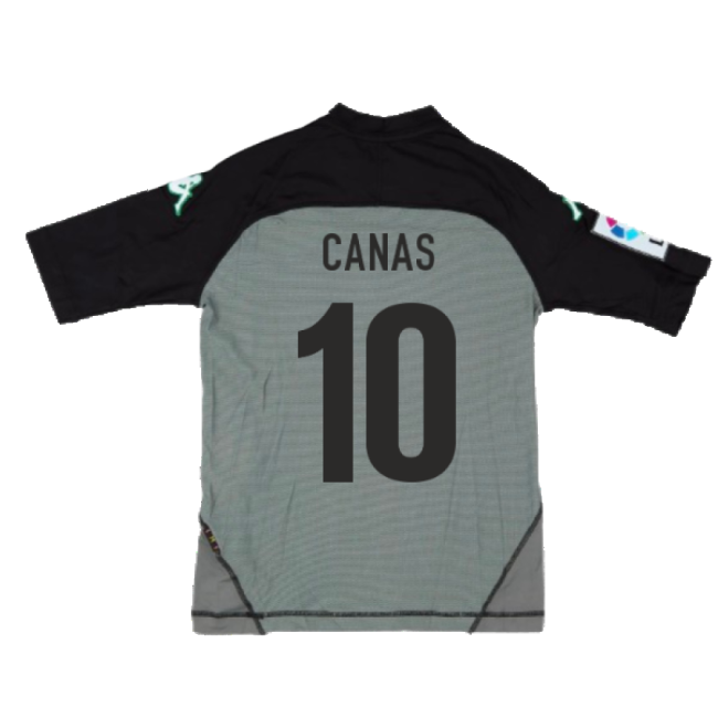 Real Betis 2004-05 3rd Shirt ((Excellent) XL) (Canas 10)-Vantage Point Soccer