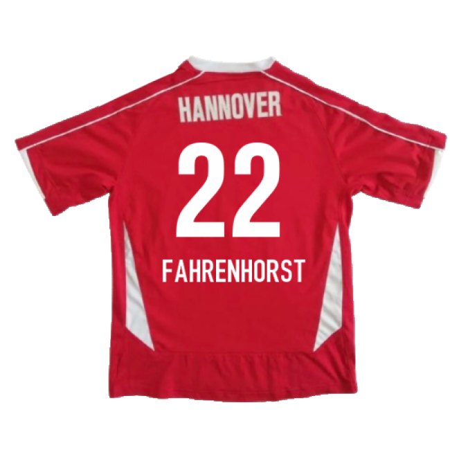 Hannover 2008-09 Home Shirt ((Excellent) M) (Fahrenhorst 22)-Vantage Point Soccer