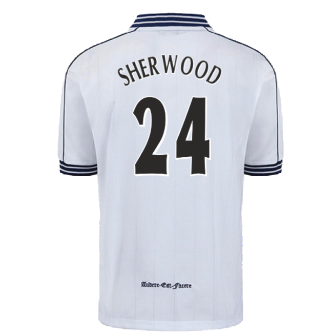 1997-1999 Tottenham Home Pony Retro Shirt (Sherwood 24)-Vantage Point Soccer