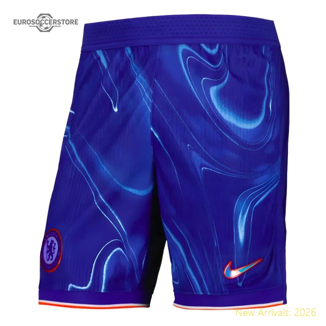 2024-2025 Chelsea Home Shorts (Blue)-Vantage Point Soccer